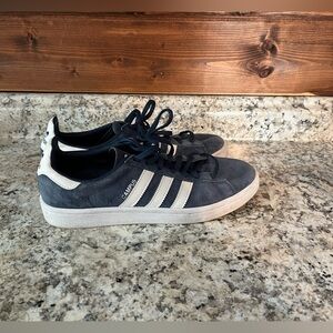Adidas Campus shoes - blue suede, excellent used condition size 9.5 women’s